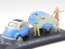 BMW Isetta + Caravan diecast