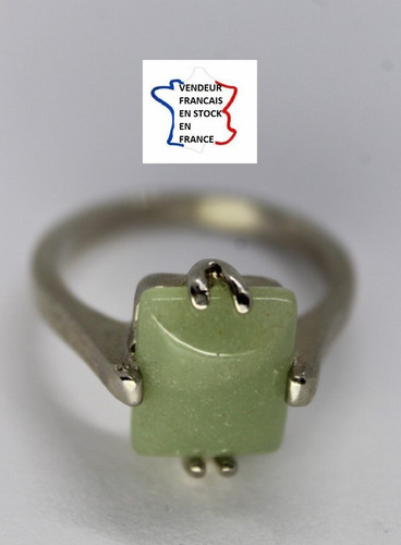 Bague pierre verte - bague,