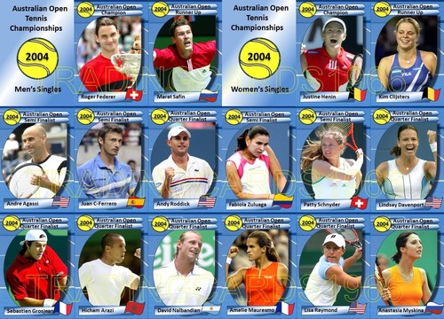 Australian open 2004 tennis - australian,