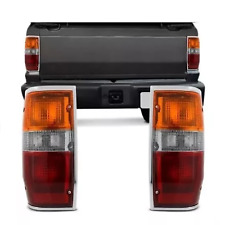 SET COPPIA FARO FANALE POSTERIORE PER MITSUBISHI L200 1987 DX SX STOP FANALINO