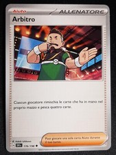 ARBITRO 176/198 Carta AIUTO in Italiano POKEMON Allenatore