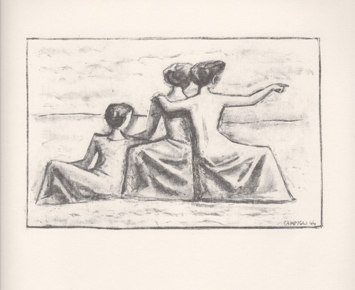 Massimo campigli l amica - campigli, l'amica
