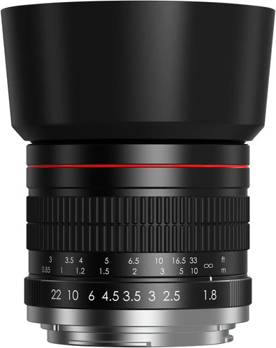 85mm portrait lens - ef, f1.8