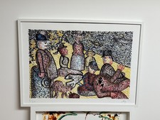 ENRICO BAJ - LITOGRAFIA -