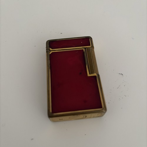 Accendino dupont oro laccato - dupont,