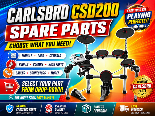 Kit batteria carlsbro csd200 - batteria,