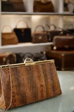 Clutch Bag Rettile Vintage