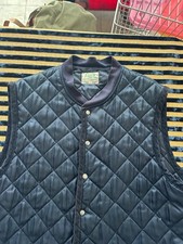 RIFLE SMANICATO- VEST Giubbotto-  Blu  - Vintage - Taglia XXL - Anni 80