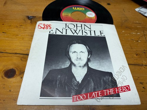 Italy 1981 john entwistle - john,