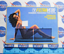 ADESIVO STICKER VINTAGE AUTOCOLLANT AUTO TUNING  FILTRAVEDO PARASOLE ANNI'70