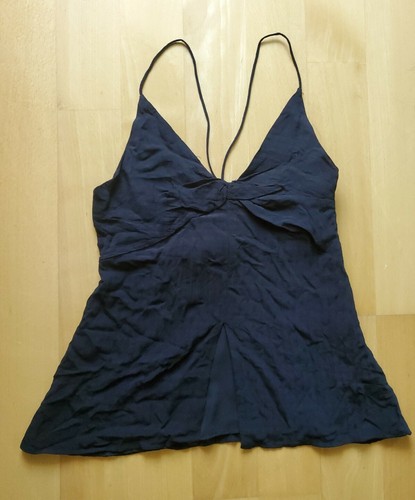 Canotta zara basic nera - canotta,