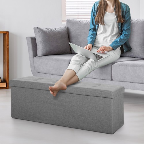 Panca ottomana portaoggetti