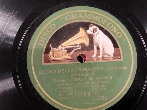 Giri rodolfo angelis - 78, giri-10"rodolfo