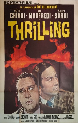 Manifesto poster thrilling - poster,