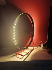 LAMPADA Vintage di design RUOTA BICICLETTA da Graziella anni 70