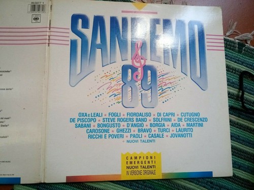 Doppio sanremo 89 - lp, mia