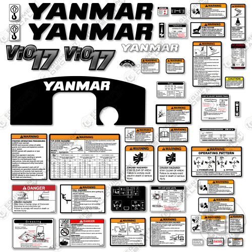 Adatto per yanmar vio17 kit - yanmar, vio17-6