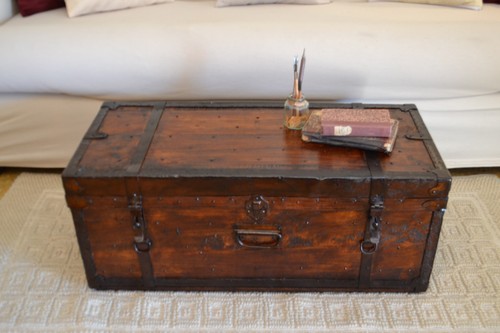 Baule vintage viaggio - baule,