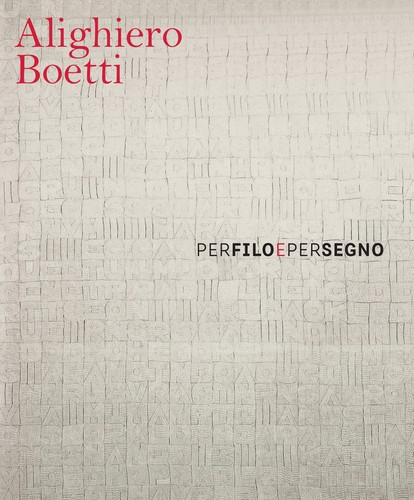 Alighiero boetti per filo e - filo,