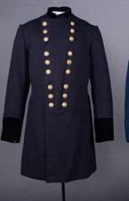 Giacca militare uomo blu navy