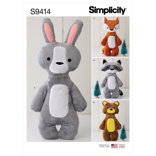 Simplicity 9414 peluche - simplicity,