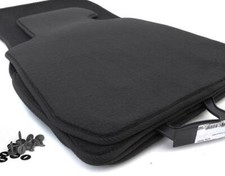 NUOVI Tappetini BMW Serie 3 E46 M3 Velluto Tappetini Qualità Originale Tappetini Auto Nero