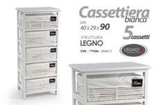 Cassettiera legno cassetti - legno,