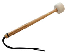 Battente per Grancassa in Feltro Duro 6 cm Impugnatura Legno Legaccio da Banda