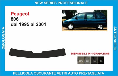 Fasce parasole vetri - vetri, peugeot