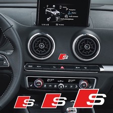 AUDI SLINE ADESIVO STICKERS DECALCOMANIA S3 S4 S5 S6 S-LINE A3 A4 A5 A6 TT Q3 Q4