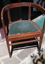 ANTICA SEDIA POLTRONCINA A POZZETTO FINE '800