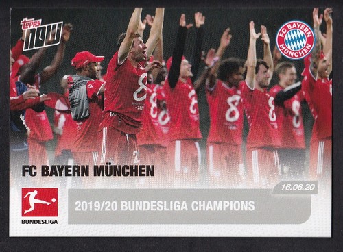 Topps now bundesliga - topps, 2019/20