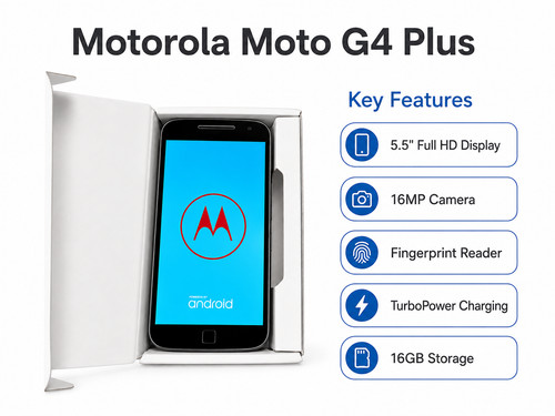 Motorola moto plus - g4, 16gb