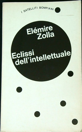 Eclissi dell intellettuale - eclissi, dell'intellettuale