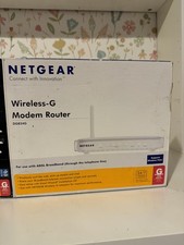Netgear wireless modem - wireless-g,
