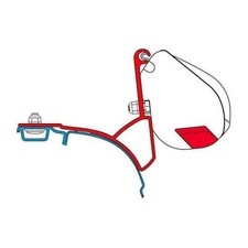 Staffe per tendalino F35 Pro KIT VW T5 e T6 MULTIVAN TRANSPORTER con guida pe...