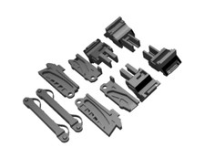 Kit completo riparazione capote Fiat 500 Cabrio Fiat 500C 10 pezzi tettino