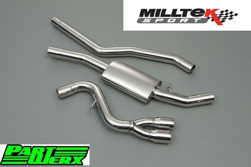 Scarico posteriore milltek cat - posteriore,