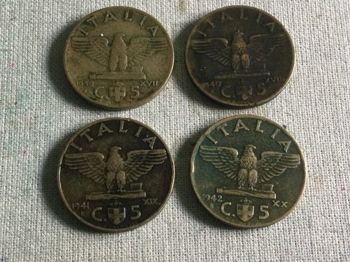 Monete italia regno - italia, 5