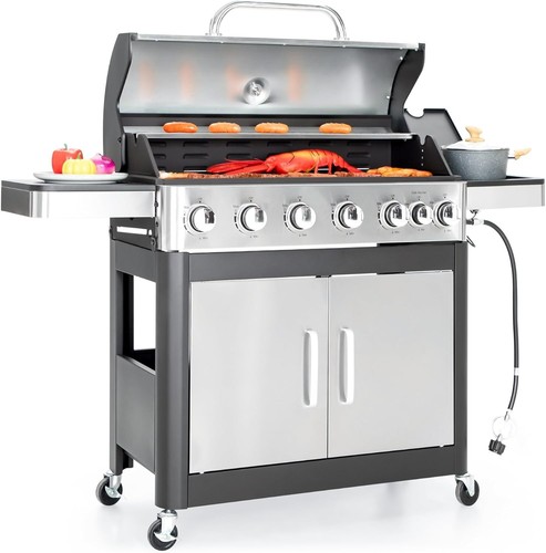 Barbecue gas propano 6 - barbecue,