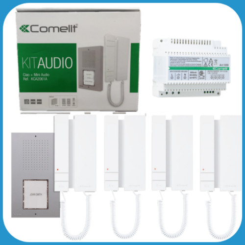 Kit citofonico famiglie - citofonico,