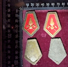 FREGI DISTINTIVI MOSTRINE VIGILI DEL FUOCO ANNI 70-80 RARITÀ!!!