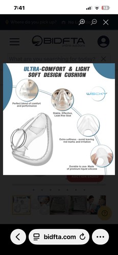 New replacement cpap cushion - replacement,