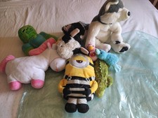 Stock lotto 8 peluche vari 