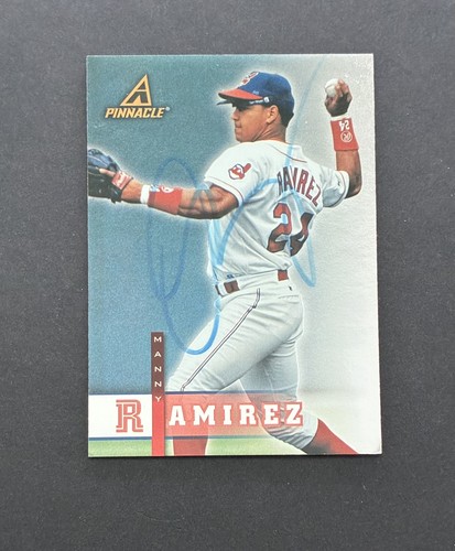 Autografo manny ramirez 1998 - autografo,