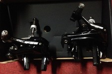 Coppia freni bici corsa FSA Energy neri road bike brake set pair anodized black