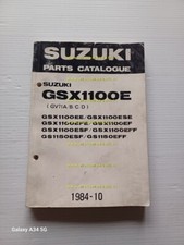Suzuki GSX 1100 E(E-SE-FE-F-SF-FF) 1150 E(SF-FF) 1984 catalogo ricambi originale