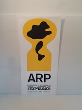 Jean ARP - affiche papier fin - Galerie L'expression - 1973 - stock neuf