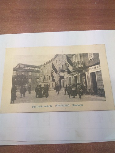 Cartolina cervignano - cartolina, (