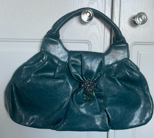 Borsa mano pvc verde - mano,